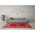 thumbnail image 3 of Ahgly Company Indoor Round Persian Red Traditional Area Rugs, 3' Round, 3 of 4