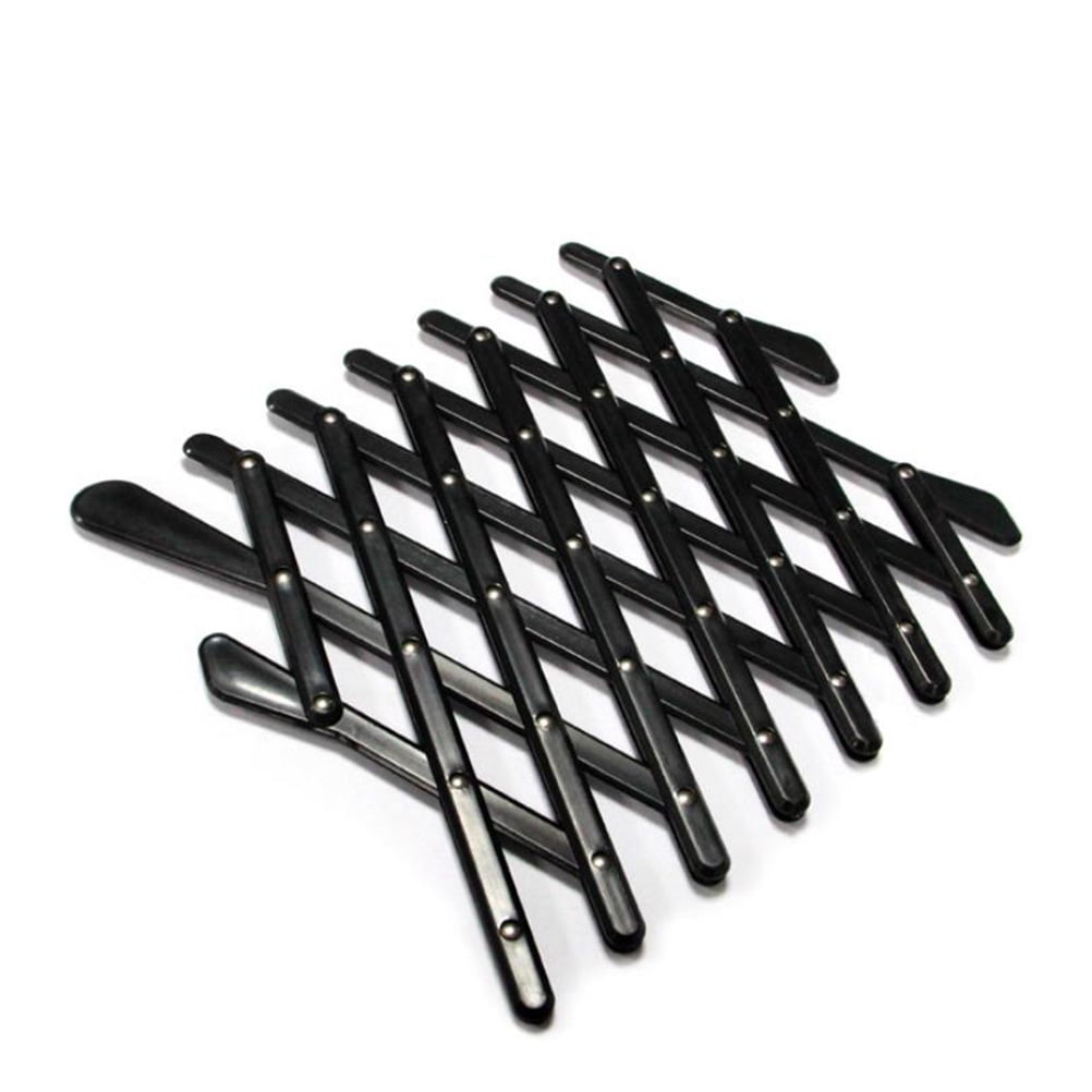 ROSENICE 1Pc Black Car Door Fence Pet Barrier Retractable PP Mesh for Ventilation and Safety