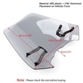 thumbnail image 3 of Windscreen Windshield Screen w/Bracket For 2015-2024 Kawasaki Vulcan S EN 650 GR, 3 of 7