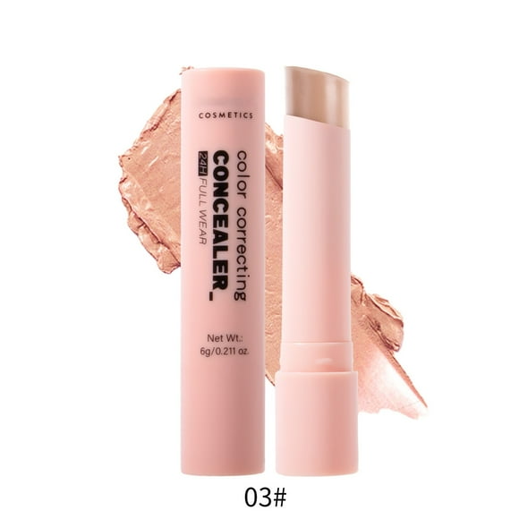 UHGEAX Contour Bb Cream Foundation Concealer for Dark Circles Under Eyes Concealer Face Rotating Concealer 6 Colors Natural Three Concealer Stick Face Pen Skincare Lotion Back to School Essentials