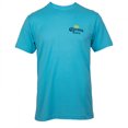 thumbnail image 2 of Corona Extra At The Beach Aqua Front and Back T-Shirt-Large, 2 of 3