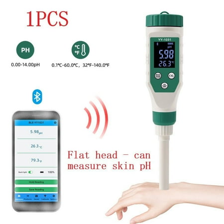 

1PCS Digital Bluetooth Food Acidity Meter Smart Sensor Temperature Tester