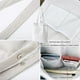 thumbnail image 3 of Bolso de lona de pana, bolso bandolera versátil, color blanco roto, 3 of 5