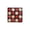 B001- Style A, variant on Christmas Decorations for Home, 16 Pcs Electroplated Red and Green Christmas Tree Ornaments Set, Hand-Painted Patterned Christmas Ball Ornaments, Versatile Xmas Tree Hanging