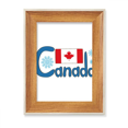 thumbnail image 1 of Marco de fotos de madera Unbranded Canadá bandera nacional Azul, 1 of 4