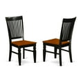 thumbnail image 4 of East West Furniture Dining Room Set Black & Cherry, WEST7-BCH-W, 4 of 4