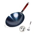 thumbnail image 4 of DOLITY Nonstick Wok Cooking Wok Boiling Universal Cookware Nonstick Coating Wok Pan 38cm, 4 of 7