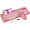 Hot Pink, variant on Wireless Keyboard and Mouse Combo, Hot Pink Typewriter Style Round Keycaps, Full Size Keyboard with Phone Tablet Holder, 2.4GHz USB for Windows PC Laptop
