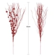 thumbnail image 2 of Juliy Berry Branches Stems 10pcs Christmas Tree Picks Eco-friendly Artificial Tree Filler Sticks with Vibrant Color Widely Used for Christmas Decorations, 2 of 8