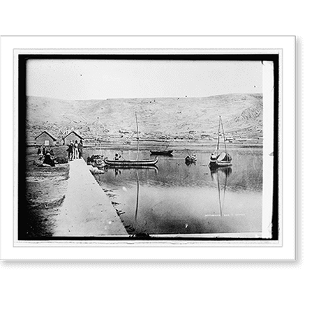 Historic Print, Peru traffic on Lake Titecaca; Fotografia Max T. Vargas, 16" x 20"