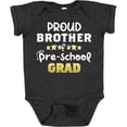 thumbnail image 3 of Inktastic Proud Brother of a Pre-school Grad Boys Baby Bodysuit, 3 of 5