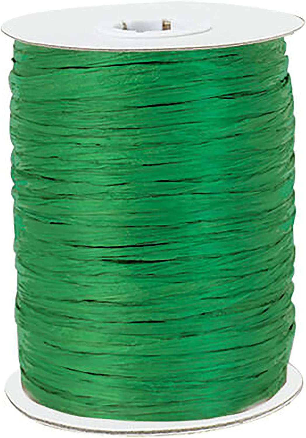 Paper Raffia Ribbon Roll 100 Yards for Kraft Packaging and Decoration (Kelly Green)