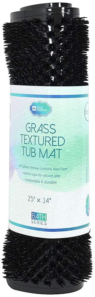 Grass Textured Spa Quality Foot Scrubber Bath Mat Bathroom Tub & Bath Mat Anti-S 