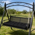 thumbnail image 1 of Coussin de Balançoire d'Extérieur Imperméable, Coussin de Siège de Remplacement / Coussin pour Mobilier de Porche et de Patio, Résistant aux Intempéries / Usage Intérieur Extérieur pour Causeuse en Osier, Chaise de Salle à Manger, Terrasse, 1 of 6