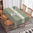 thumbnail image 4 of French Vintage Floral Rectangular Tablecloth,Waterproof Oilproof Table Cover for Kitchen Dining Room Picnic Decor,70x52 Inch, 4 of 6