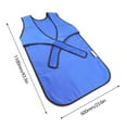 thumbnail image 2 of Miumaeov X-ray Protective Apron Lead Vest Cover Shield Radiation Protection Suit L Size Lab Dental Medical 0.35mmPb, 2 of 12