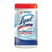 Lysol Bleach Free Hydrogen Peroxide Multi-Purpose Cleaning Wipes, 75ct