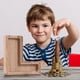 thumbnail image 3 of Piggy-Bank for Kids Boys Girls Large Piggy Banks 26 English Alphabet Letter,Personalized Wooden,Transparent Money Saving Box (1 Pc), 3 of 9