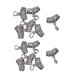 thumbnail image 1 of 12pcs / Pack Fianzas de Colgante para La Decoración de Fabricación de s de Joyería DIY Soledad Joyas para encontrar pellizcos de fianzas, 1 of 10