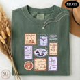 thumbnail image 2 of Midnight Margaritas Practical Magic T-Shirt – Witchy Stamp Collage Tee – Spooky Season Retro Movie Shirt, 2 of 5