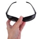 thumbnail image 3 of ColoMX Gafas de sol portátil de 4pcs Portátiles de orificios de orificio completo para al aire libre (negro), 3 of 8