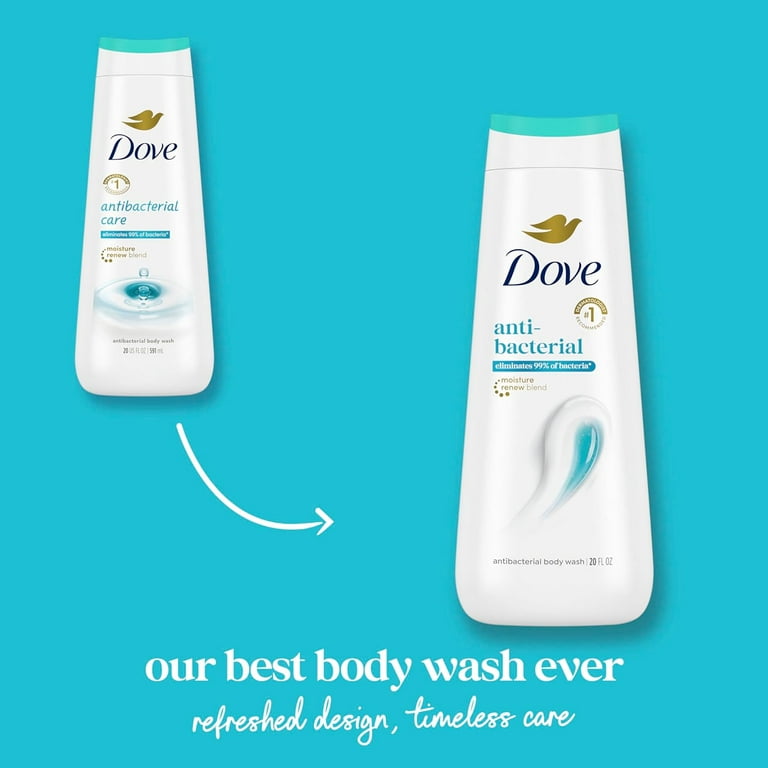 Dove Antibacterial Body Wash, 20 Fl. Oz. photo 2