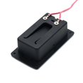 thumbnail image 3 of Coofit Compartiment à Piles 9V Étui Porte-Batterie avec Fil pour Micro Guitare Basse, 3 of 5
