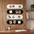 thumbnail image 5 of 4 Pack Adhesive Cork Board Tiles Wall Photo Display Pin Board Rounded Corner Notice Board for Bedroom Office Dorm Decor, 5 of 6