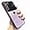 Deep Purple, variant on Compatible with Samsung Galaxy S21 FE Plating Cute Heart Phone Case,Gradient Glitter Bling Clear S21 fe Case Women Full Camera Lens Protection Soft Shockproof Bumper Cover (Deep Purple)