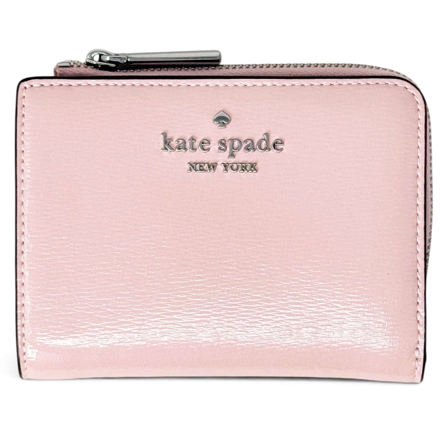 Kate Spade New Staci Saffiano Leather Double Zip Wristlet Warm