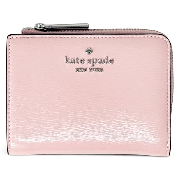 Kate Spade New York Women's Madison Small L Zip Leather Wallet (Tutu Pink)