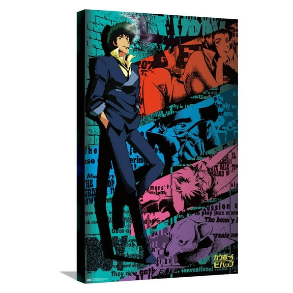 Cowboy Bebop - Roster Canvas Wall Poster, 14.725" x 22.375"