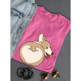 thumbnail image 3 of Cute Corgi Love Me   T-Shirt Women -Image by Shutterstock, Female Large, 3 of 4