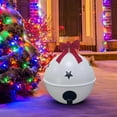 thumbnail image 3 of Coollooc Inflatable Christmas Ornaments, 24" x 24" Oversized Outdoor Christmas Ball Ornaments, Holiday Yard Christmas Tree Decorations, Indoor and Outdoor Decoration Balls(L,24"x24"), 3 of 8