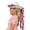 White, variant on SRZYMJ Cowboy Hat for Men and Women Heart Sequins Ribbons Decor Western Cowgirl Hat for Halloween