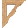 thumbnail image 3 of Ekena Millwork 5 1/2"W x 30"D x 36"H Funston Traditional Smooth Bracket, Western Red Cedar, 3 of 4
