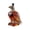 Clear, variant on Hand Blown Borosilicate Glass Whiskey Decanter Shape Lead Free Head Stopper 750ml Bar Decor Gift for Men