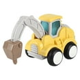 thumbnail image 2 of Dibujos animados de tipo empuje Ingeniería Vehículos de construcción Decoración de juguete Coches agrícolas Modelo Educación temprana Niños Niños Regalo para bebés Máquina perforadora Methold FN000742-02B, 2 of 7