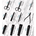 thumbnail image 2 of 26-Piece Professional Manicure Set, Stainless Steel Nail Clipper Kit with Exquisite Portable Storage Case. Hand & Foot Care Grooming Set, Ideal Gift for Men, Husbands, Boyfriends and Elders,Brown, 2 of 9