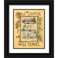 thumbnail image 1 of Phillips, Anita 12x14 Black Ornate Wood Framed with Double Matting Museum Art Print Titled - Have Camper, 1 of 4