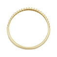 thumbnail image 4 of Au Naturale 14k Yellow Gold Ribbed Band Ring, 4 of 6