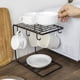 thumbnail image 1 of unbranded Organizador De Vasos Y Taza Negro Para Cocina Con Soporte Para Y Almacenamiento Vertical, 1 of 8