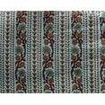 thumbnail image 4 of oneOone Georgette Viscose Fabric Leaves & Floral Block Decor Fabric Printed BTY 42 Inch Wide, 4 of 5