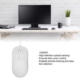 thumbnail image 3 of 3 Buttons Basic Wired Mouse, Optical 1200DPI Usb Laptop Computer Mouse, Simple Design Solid Color Mouse For, 3 of 8