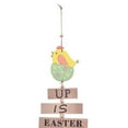 thumbnail image 2 of Letra de madera conejito de Pascua letra decorativa colgante hogar letra primavera colgante Wmkox8yii HKAHFKAH453, 2 of 7