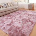 thumbnail image 3 of Shaggy Bedroom Rug, Living Room Rug, Large Floor Mat for Hallway, Soft Fluffy Long Pile Rug, Indoor Fluffy Rug(100*160cm), 3 of 4