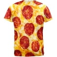 thumbnail image 2 of Pepperoni Pizza Costume All Over Adult T-Shirt - Large, 2 of 2