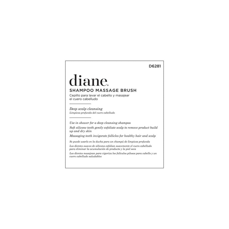 Diane Handheld Shampoo Massage Scalp Brush photo 6