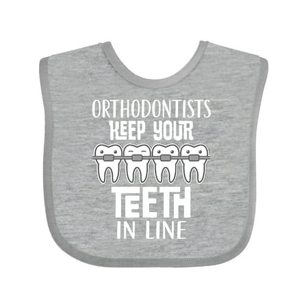 

Inktastic Orthodontist Dentist Gift Gift Baby Boy or Baby Girl Bib