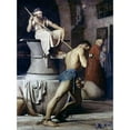 thumbnail image 2 of Bloch, Carl 19x24 Black Modern Framed Museum Art Print Titled - Samson On The Treadmill, 2 of 4